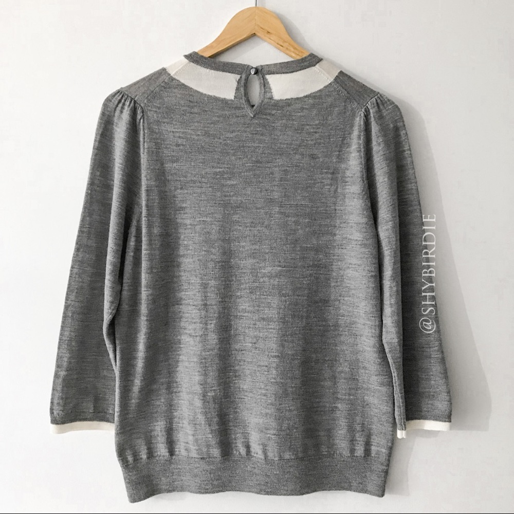 J.Crew Tippi Trompe L’Oeil 100% Merino Intarsia Sweater - Picture 7 of 15